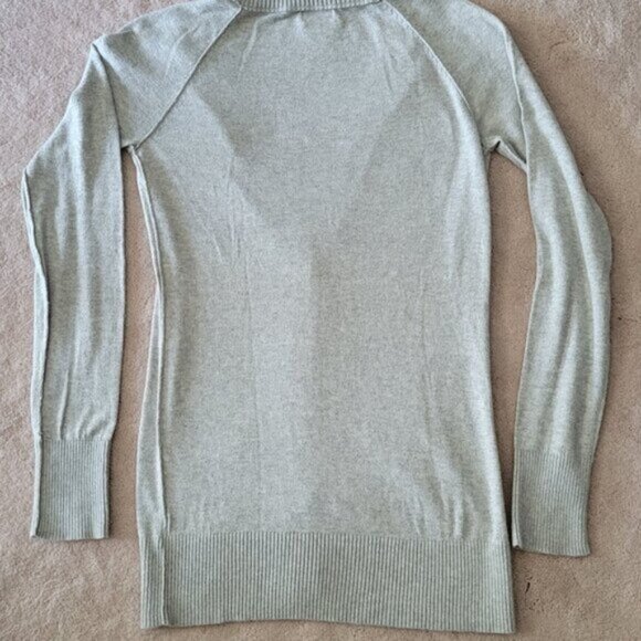 Mossimo Supply Co Cardigan Vintage Y2K Light Gray Women's Small - Picture 5 of 6
